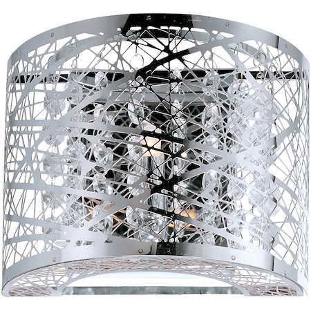 Et2 Inca 1-Light 7.8" Wide Polished Chrome Wall Sconce E21302-10PC